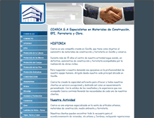 Tablet Screenshot of coarca.com